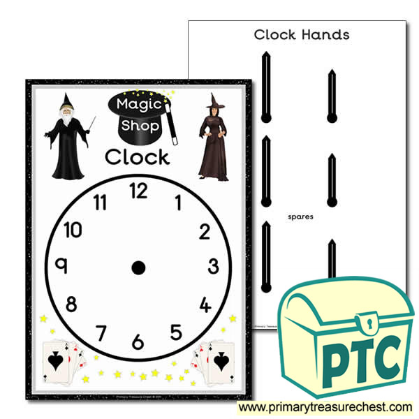Role Play Magic Shop Clock