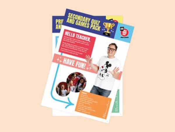 Red Nose Day Quiz and Games Extras for Primary