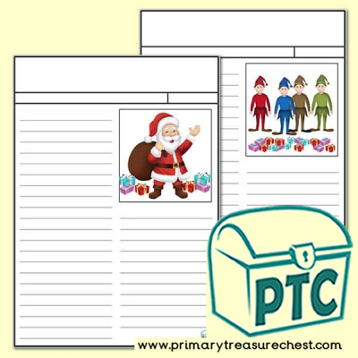 Christmas Writing Activity Newspaper Worksheet