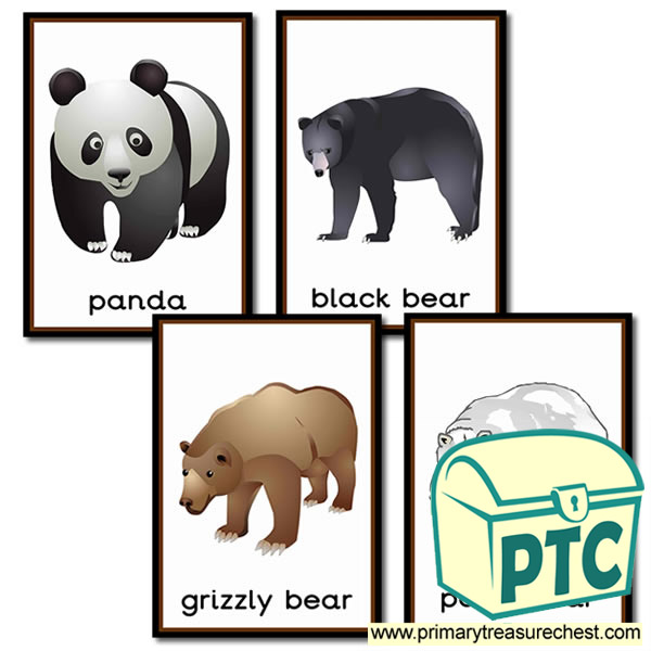 Bear themed Posters