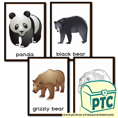 Bear themed Posters