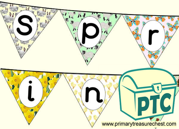 Spring Themed Bunting