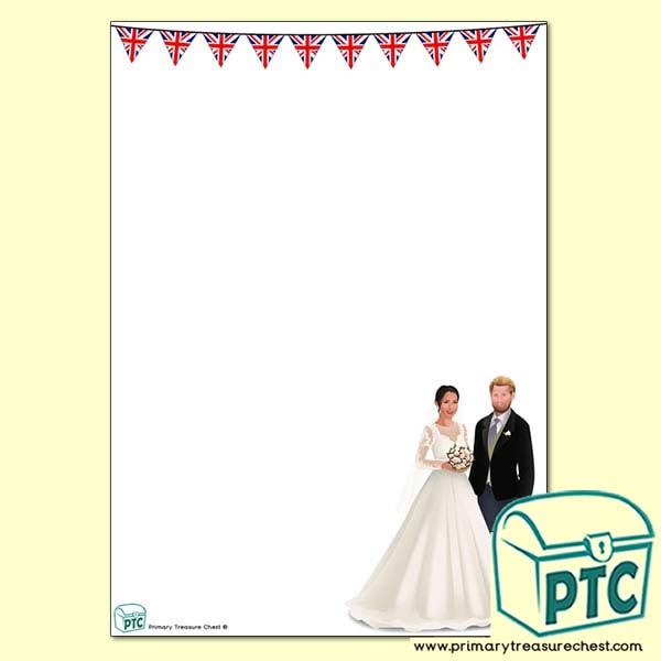 Harry and Meghan Page Border - no lines