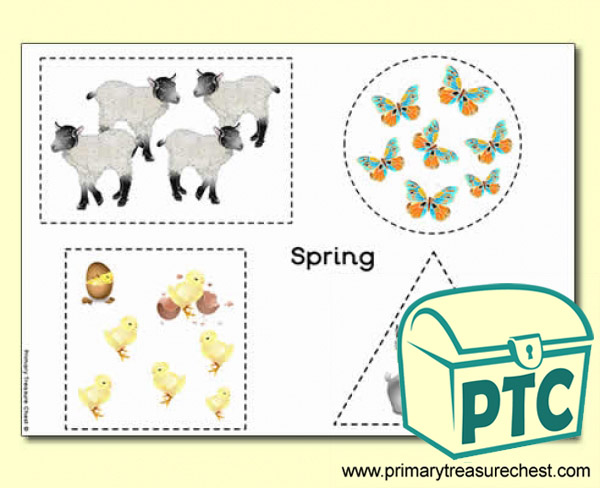 Spring Themed Sorting Activity