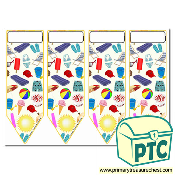 Summer Themed Bookmarks