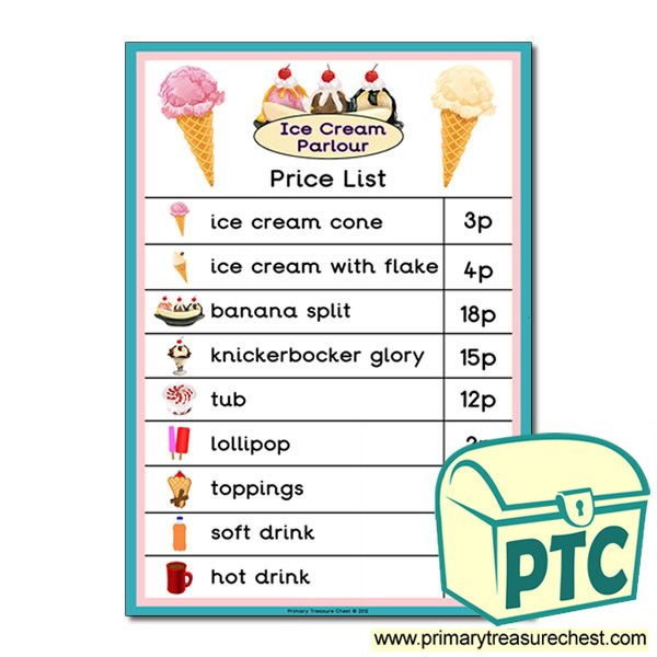 role play ice cream cones
