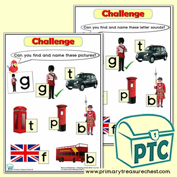 London Tuff Tray Phonic Challenges 