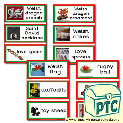 St. David's Day Flashcards with Photos - Primary Treasure 