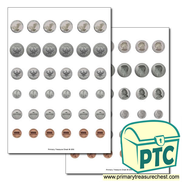 US Coins (front and back)