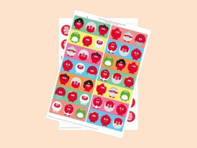 Red Nose Day Stickers