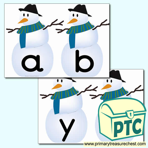 Snowman Alphabet