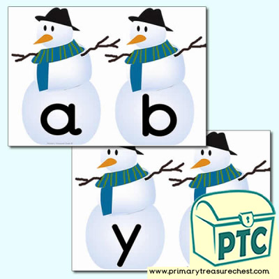 Snowman Alphabet