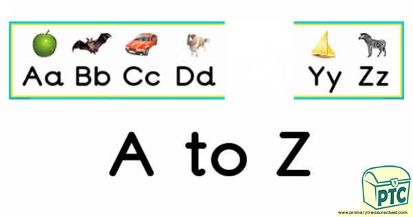 Alphabet Banner