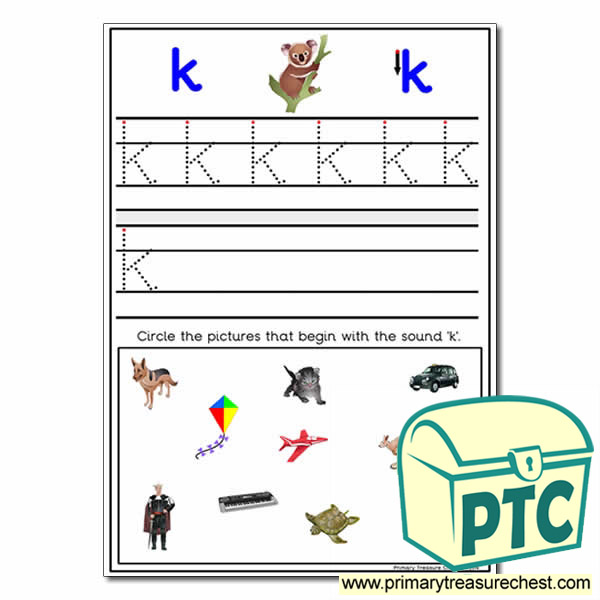 Find the Letter 'k' Pictures