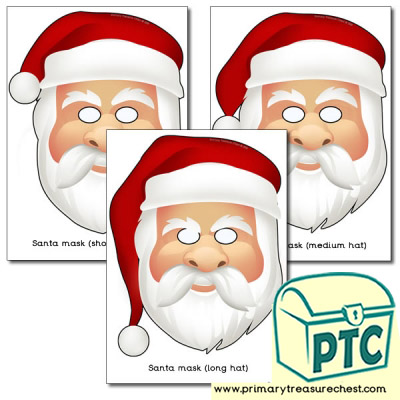 Santa Role Play Masks