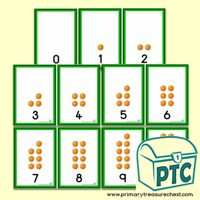 Pumpkin Number Shapes 0 to 10