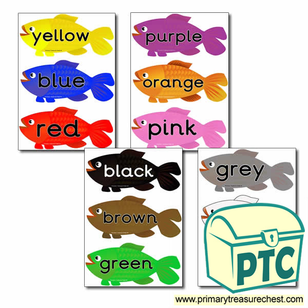 High Frenquency Colour Words