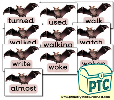 Bat Themed Year 4 MF Words- (group 4)