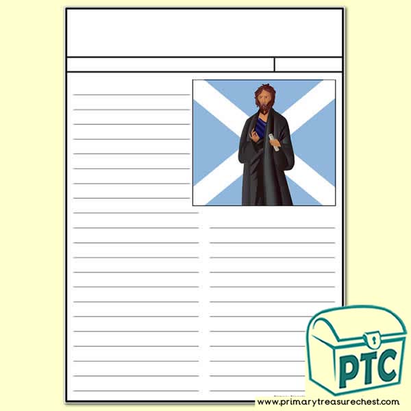 St Andrew's Day Newspaper Worksheet