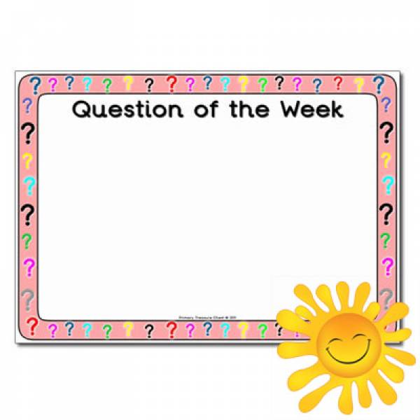 Question of the Week Poster - Primary Treasure Chest