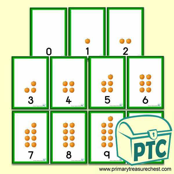 Pumpkin Number Shapes 0 to 10