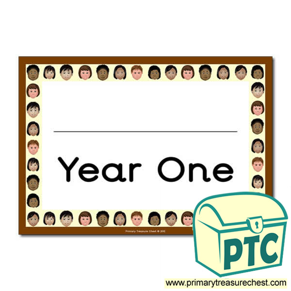 Year One Classroom Door Sign