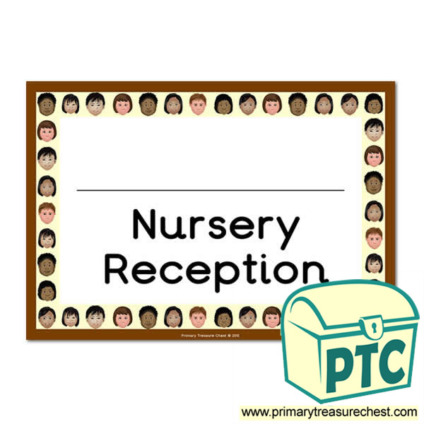 Nursery & Reception Classroom Door Sign