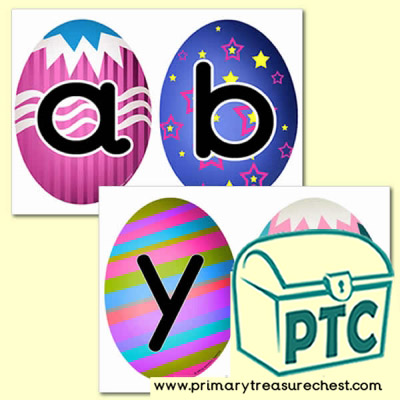 Easter Themed Alphabet Cards