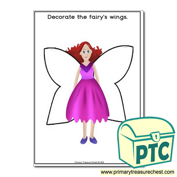 Fairy Themed Worksheet