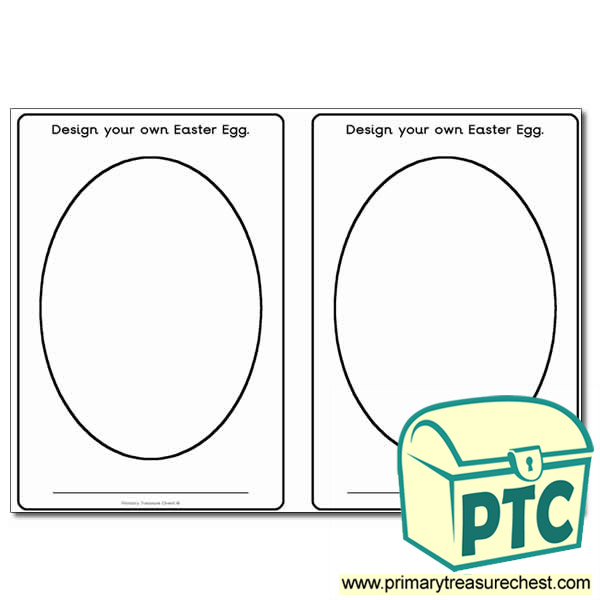 Design your Own Easter Egg Worksheet