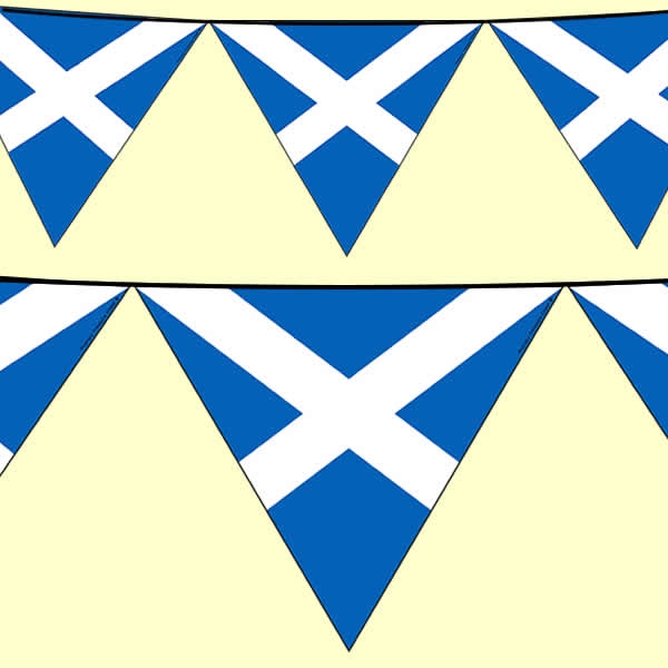 Scottish Flag Bunting